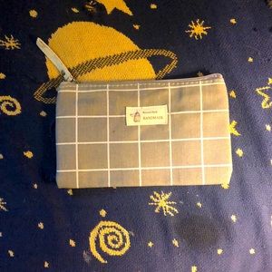 Natural style handmade pouch